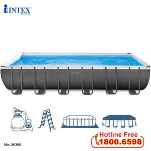 Bể bơi khung kim loại chịu lực INTEX 26366