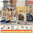 Cầu trượt xích đu liên hoàn kết hợp vận động đa năng BBT Global BSL414