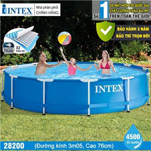 Bể bơi phao khung kim loại 305*76cm INTEX 28200