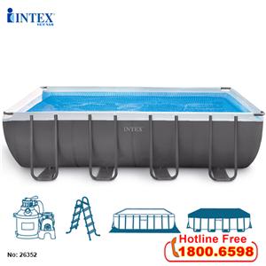 Bể bơi khung kim loại chịu lực cỡ lớn INTEX 26352