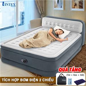 Giường hơi tự phồng công nghệ mới có đầu giường INTEX 64448