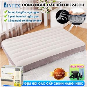 Đệm hơi đôi 1m37 công nghệ mới INTEX 64102