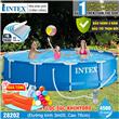 Bể khung kim loại tròn 3m05 kèm máy lọc nước INTEX 28202