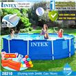 Bể bơi phao khung kim loại 366*76cm INTEX 28210