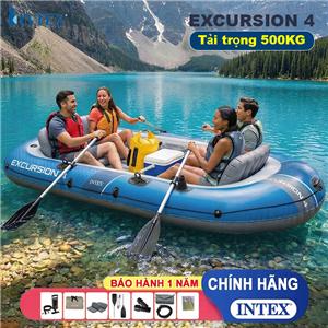 Thuyền hơi EXCURSION 4 mẫu mới INTEX 66324