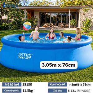 Bể bơi phao 3m66*76 INTEX 28130