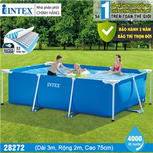 Bể bơi khung kim loại chữ nhật INTEX 28272