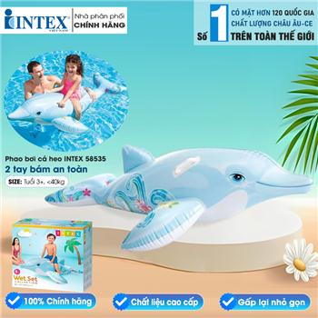 Phao bơi cá heo INTEX 58535