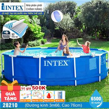 Bể bơi phao khung kim loại 366*76cm INTEX 28210