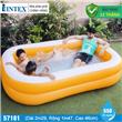 Bể bơi phao INTEX chữ nhật màu cam 57181