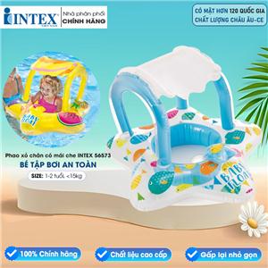 Phao bơi có mái che cho bé INTEX 56573