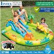 Bể bơi phao cầu trượt khủng long INTEX 57166