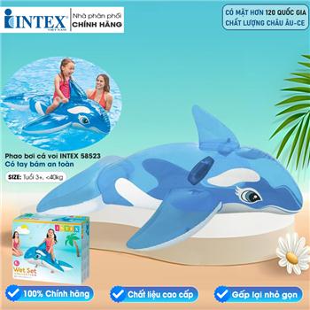Phao bơi cá voi INTEX 58523