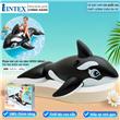 Phao bơi cá voi đen intex 58561