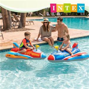Phao bơi máy bay có súng phun nước INTEX 57531