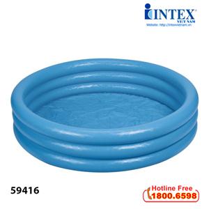 Bể bơi phao INTEX xanh thủy tinh 1m14- 59416