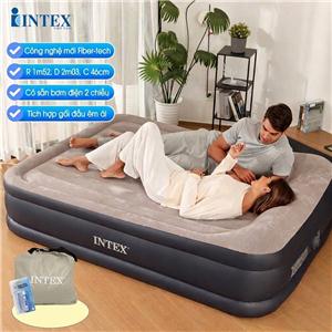 Giường hơi đôi tự phồng cao cấp 1m52 INTEX 64136