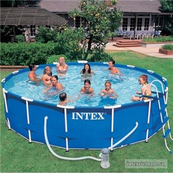 Bể bơi khung kim loại tròn 4m57*107cm INTEX 54940
