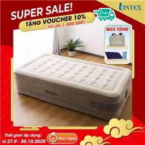 Giường hơi đơn tự phồng 99cm công nghệ mới INTEX 64426