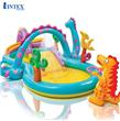 Bể bơi cầu trượt vườn khủng long INTEX 57135