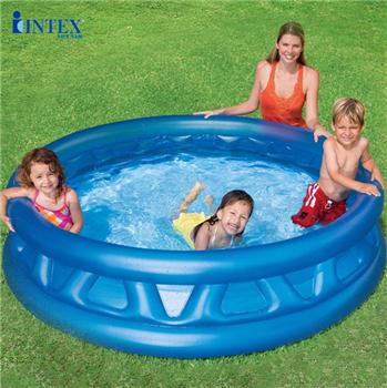 Bể bơi phao gia đình tròn xanh INTEX 58431