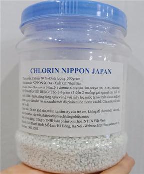 Clorin Nhật dùng trong bể bơi hộp 500gram CL500