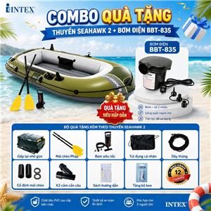 Thuyền hơi SEAHAWK 2 mẫu mới INTEX 66332