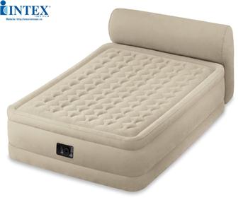 Giường hơi tự phồng có tựa đầu giường công nghệ mới INTEX 64460