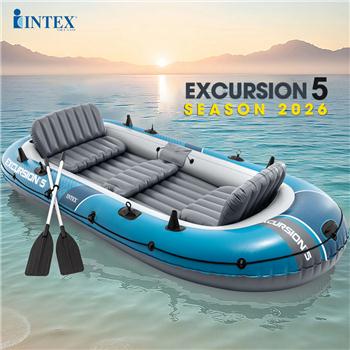 Thuyền hơi EXCURSION 5 mẫu mới INTEX 66325 Thuyền hơi EXCURSION 5 mẫu mới INTEX 66325