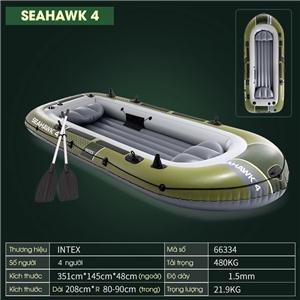 Thuyền hơi SEAHAWK 4 mẫu mới INTEX 66334