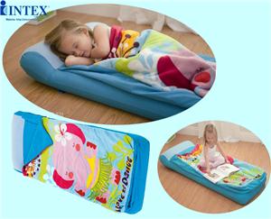 Bộ chăn gối đệm hơi túi ngủ trẻ em INTEX 66802