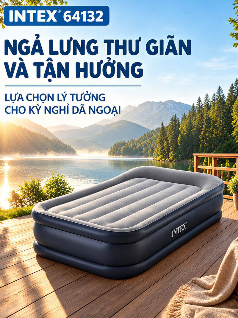 intex 64132 giuong hoi don intex
