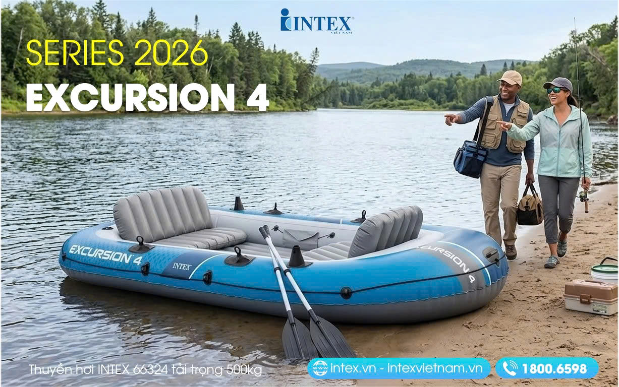 intex 66324 thuyen hoi excursion 4 chinh hang