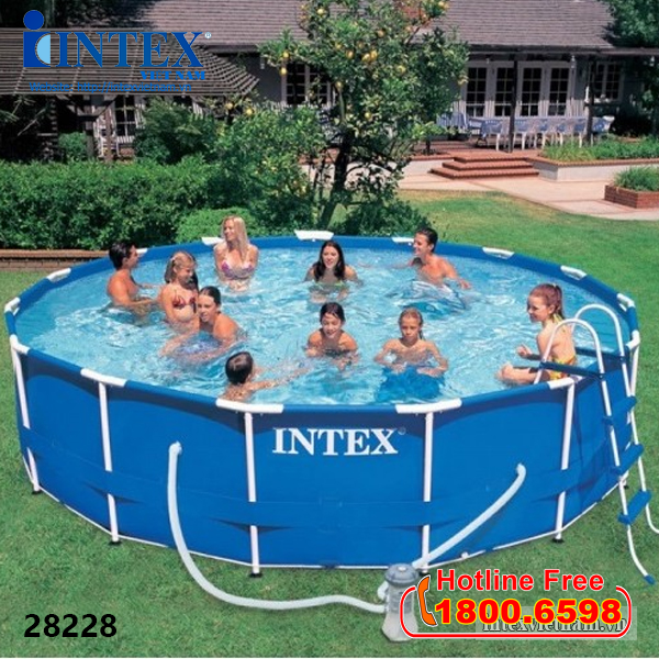Bể bơi khung kim loại 457x84cm INTEX 28228