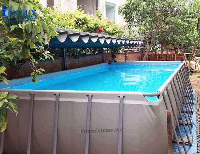 Sở hữu chiếc bể bơi cho gia đình thật đơn giản mà lại tiết kiệm chi phí
